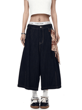 Removable Bandana Raw Denim Shorts - COPPING THREADS - CT Select